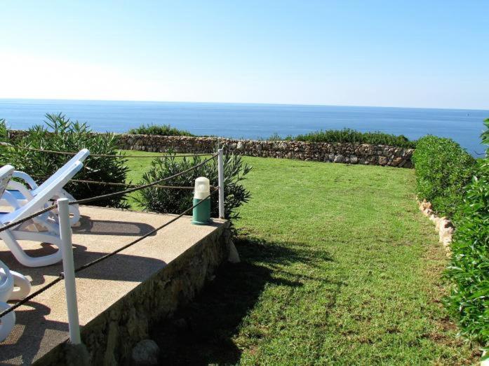 VILLA HELIOS Villa en Cala Pi con vistas despejadas Exterior foto